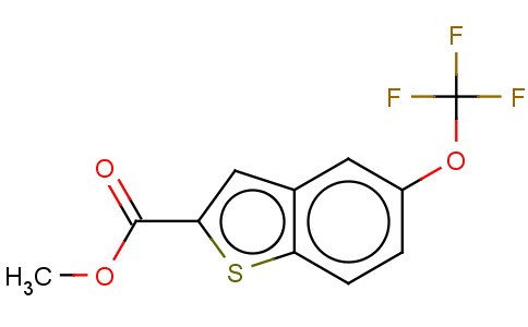 5-TRIFLUOROMETHOXY-BENZO[B]THIOPHENE-2-CARBOXYLIC ACID METHYL ESTER